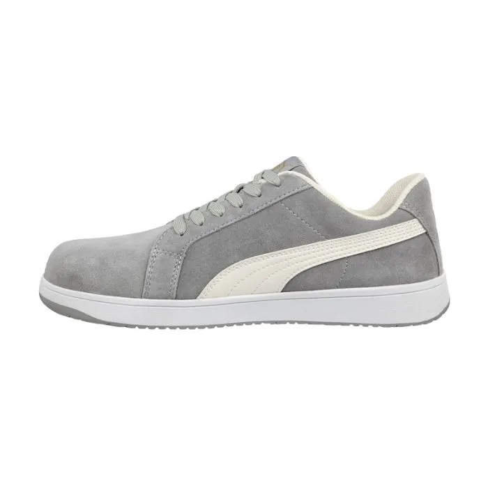 Zapatos de trabajo Puma Iconic Suede Grey Low S1PL ESD FO HRO SR
